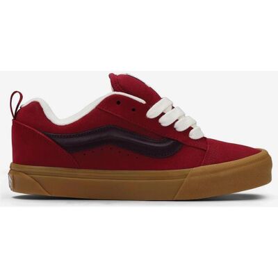 Vans Knu Skool Schuhe dunkelrot schwarz - 36.5 unisex Vans Knu Skool Schuhe dunkelrot schwarz - 36.5 unisex