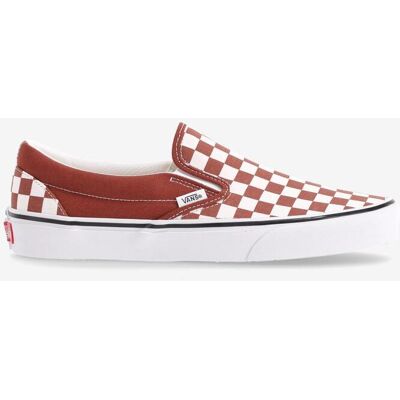Vans Classic Slip-On Checkerboard Schuhe rot weiß - 38 male Vans Classic Slip-On Checkerboard Schuhe rot weiß - 38 male
