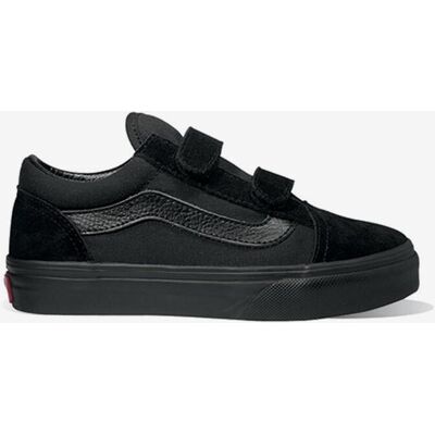 Vans Old Skool V Jungen Sneaker pechschwarz - 33 unisex Vans Old Skool V Jungen Sneaker pechschwarz - 33 unisex