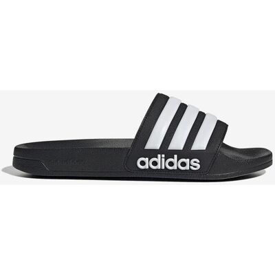 adidas Adilette Shower Badesandalen mattschwarz/weiß - 43(1/3) male adidas Adilette Shower Badesandalen mattschwarz/weiß - 43(1/3) male