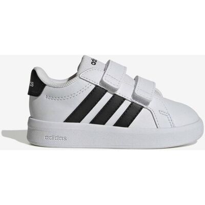 adidas Grand Court 3.0 Babyschuhe intensives Weiß Schwarz - 25 unisex adidas Grand Court 3.0 Babyschuhe intensives Weiß Schwarz - 25 unisex
