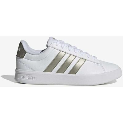 adidas Grand Court 3.0 Damen Schuhe reinweiß gold - 38 female adidas Grand Court 3.0 Damen Schuhe reinweiß gold - 38 female