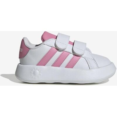 adidas Grand Court Hook and Loop schuhe weiß rein babyrosa - 25 unisex adidas Grand Court Hook and Loop schuhe weiß rein babyrosa - 25 unisex