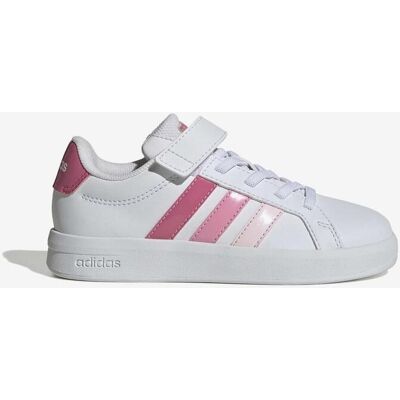 adidas Grand Court 3.0 Kinder Schuhe weiß rosa - 35 unisex adidas Grand Court 3.0 Kinder Schuhe weiß rosa - 35 unisex