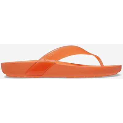 Crocs Splash Glossy Flip Persimmon Damen Flip-Flops orange - 34-35 female Crocs Splash Glossy Flip Persimmon Damen Flip-Flops orange - 34-35 female