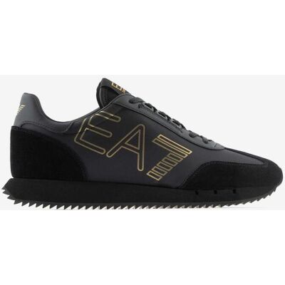EA7 Emporio Armani Black & White Vintage Sneaker schwarz/gold - 40(2/3) unisex EA7 Emporio Armani Black & White Vintage Sneaker schwarz/gold - 40(2/3) unisex