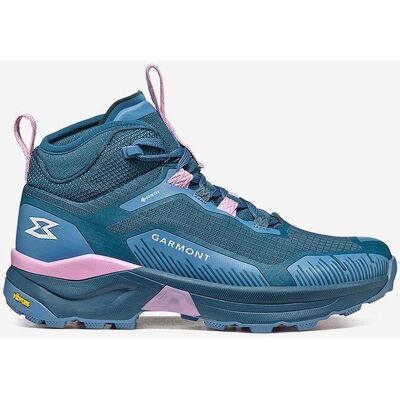 Garmont Stiefel 9.81 Engage Mid GORE-TEX blau hellrosa Damen - 39 female Garmont Stiefel 9.81 Engage Mid GORE-TEX blau hellrosa Damen - 39 female