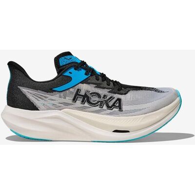 HOKA Rocket X 3 Schuhe grau schwarz blau - 42 unisex HOKA Rocket X 3 Schuhe grau schwarz blau - 42 unisex