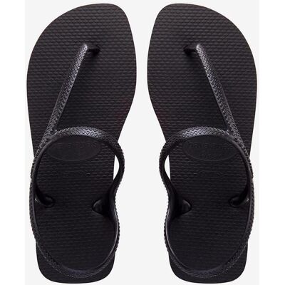 Havaianas Flash Urban Damen Flip-Flops schwarz/grau - 39-40 female Havaianas Flash Urban Damen Flip-Flops schwarz/grau - 39-40 female