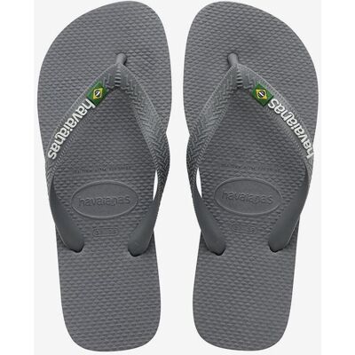 Havaianas Brasil Logo Flip-Flops grau - 35-36 male Havaianas Brasil Logo Flip-Flops grau - 35-36 male