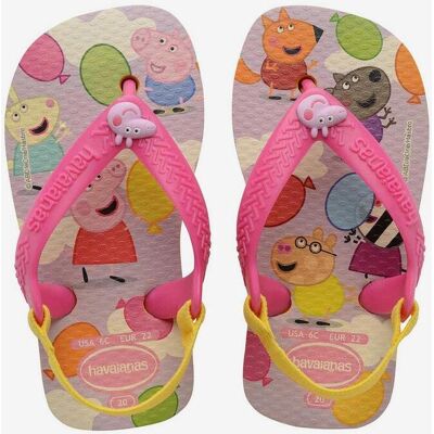 Havaianas Peppa Pig Baby Flip-Flops rosa/gelb - 19-20 unisex Havaianas Peppa Pig Baby Flip-Flops rosa/gelb - 19-20 unisex