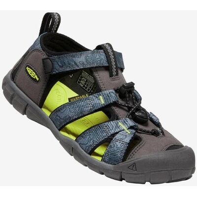 Keen Seacamp II Cnx Kinder Sandalen blau/schwarz - 33 unisex Keen Seacamp II Cnx Kinder Sandalen blau/schwarz - 33 unisex