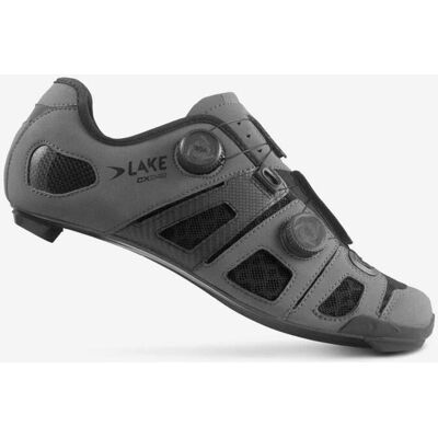 Lake CX242 Rennradschuhe grau/schwarz - 43 male Lake CX242 Rennradschuhe grau/schwarz - 43 male