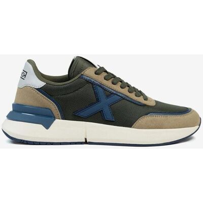 Munich Versus Sneaker olivgrün/blau/beige - 45 male Munich Versus Sneaker olivgrün/blau/beige - 45 male