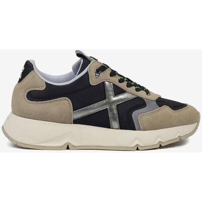 Munich Mamba Damen Sneaker schwarz/braun - 41 female Munich Mamba Damen Sneaker schwarz/braun - 41 female