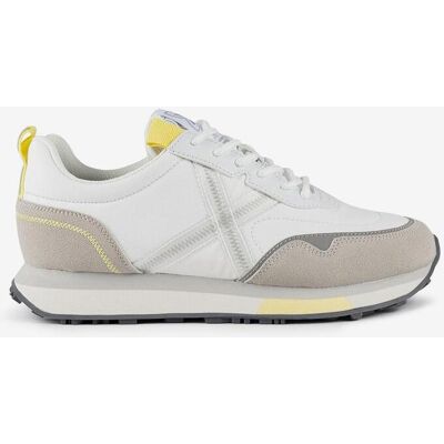 Munich Next Damen Sneaker weiß/grau/gelb - 37 female Munich Next Damen Sneaker weiß/grau/gelb - 37 female