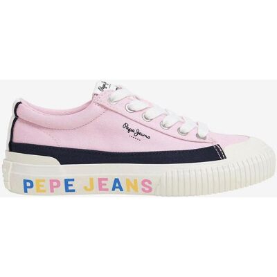 Pepe Jeans Ben Band Kinder Sneaker rosa/schwarz - 34 female Pepe Jeans Ben Band Kinder Sneaker rosa/schwarz - 34 female