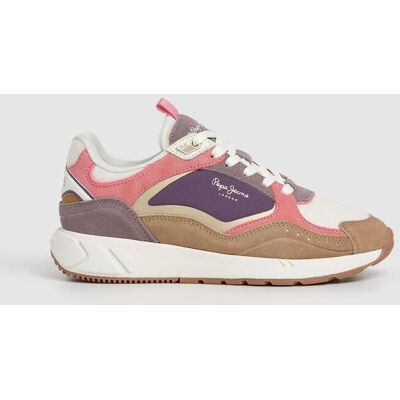 Pepe Jeans Marlon Sports Schuhe rot lila braun Damen - 41 female Pepe Jeans Marlon Sports Schuhe rot lila braun Damen - 41 female