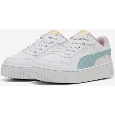 Puma Carina Street Lacey Junior Sneaker weiß/blau/rosa - 33 female Puma Carina Street Lacey Junior Sneaker weiß/blau/rosa - 33 female