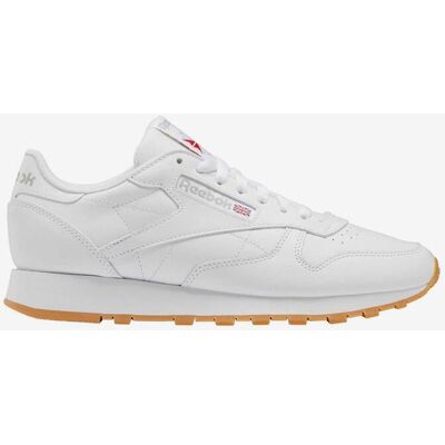 Reebok Classic Leather Sneaker weiß/braun - 44.5 unisex Reebok Classic Leather Sneaker weiß/braun - 44.5 unisex