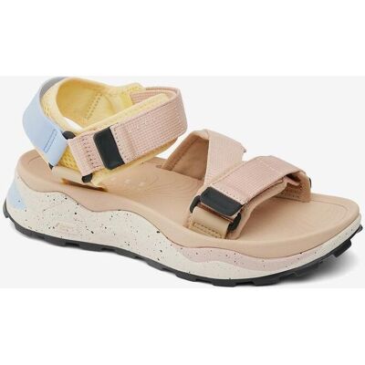 Reef Cross Shore Damen Sandalen rosa/gelb/blau - 37.5 female Reef Cross Shore Damen Sandalen rosa/gelb/blau - 37.5 female
