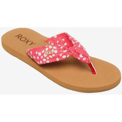Roxy Paia V Damen Flip-Flops rot/weiß - 39 female Roxy Paia V Damen Flip-Flops rot/weiß - 39 female