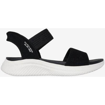 Skechers Slip-Ins Ultra Flex 3.0 Summerville Damen Sandalen schwarz/weiß - 37 female Skechers Slip-Ins Ultra Flex 3.0 Summerville Damen Sandalen schwarz/weiß - 37 female