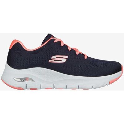 Skechers Arch Fit - Big Appeal Damen Sneaker dunkelblau/rosa/weiß - 38.5 female Skechers Arch Fit - Big Appeal Damen Sneaker dunkelblau/rosa/weiß - 38.5 female