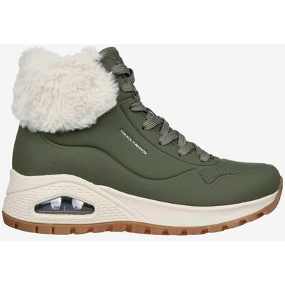 Skechers Uno Rugged - Fall Air Damen Stiefel dunkelgrün/weiß - 37.5 female Skechers Uno Rugged - Fall Air Damen Stiefel dunkelgrün/weiß - 37.5 female