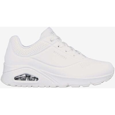 Skechers Uno - Stand On Air Damen Sneaker schneeweiß - 38.5 female Skechers Uno - Stand On Air Damen Sneaker schneeweiß - 38.5 female