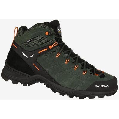 Salewa Alp Mate Mid Wanderschuhe dunkelgrün/schwarz - 44.5 male Salewa Alp Mate Mid Wanderschuhe dunkelgrün/schwarz - 44.5 male
