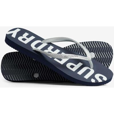 Superdry Code Core Sport Damen Flip-Flops blau/weiß - S female Superdry Code Core Sport Damen Flip-Flops blau/weiß - S female