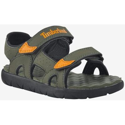 Timberland Perkins Row 2-Strap Junior Sandalen grün/gelb - 38 unisex Timberland Perkins Row 2-Strap Junior Sandalen grün/gelb - 38 unisex