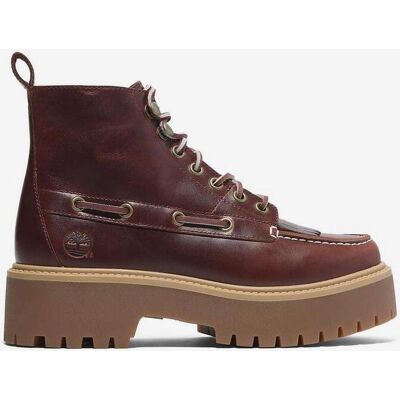 Timberland Stone Street Mid Lace Up Damen Stiefel dunkelrot - 37 female Timberland Stone Street Mid Lace Up Damen Stiefel dunkelrot - 37 female