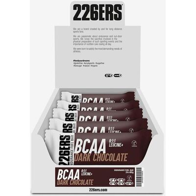 226ERS Endurance Fuel BCAA Energieriegel Dunkle Schokolade 60 g (24 Stück) 226ERS Endurance Fuel BCAA Energieriegel Dunkle Schokolade 60 g (24 Stück)