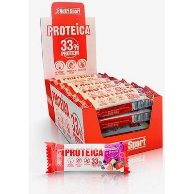 Nutrisport Weiße Beeren Proteinriegel - Proteinriegel Nutrisport Weiße Beeren Proteinriegel - Proteinriegel