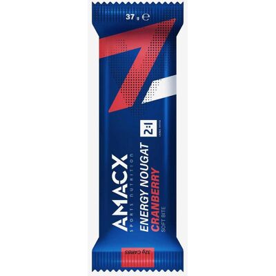 Amacx Energy Nougat Riegel Blaubeere - Energy Bar Amacx Energy Nougat Riegel Blaubeere - Energy Bar