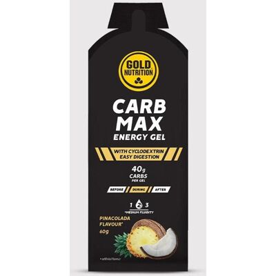 Gold Nutrition GoldNutrition Carb Max Energy Energiegel Piña Colada 60 g (16 Stück) Gold Nutrition GoldNutrition Carb Max Energy Energiegel Piña Colada 60 g (16 Stück)