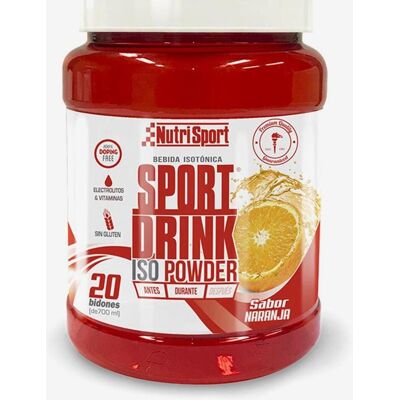 Nutrisport Orange Sport Drink Pulver - 1020g Nutrisport Orange Sport Drink Pulver - 1020g