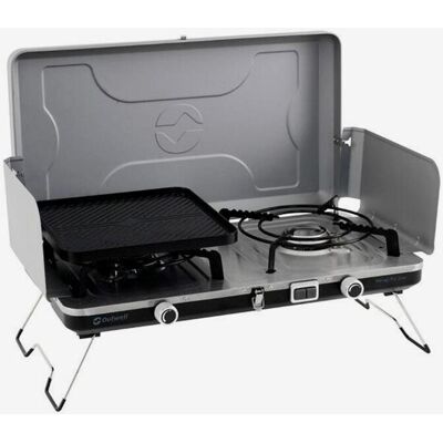 Outwell Merapi Pro Duo Deluxe - Tragischer Campingkocher - Silber Outwell Merapi Pro Duo Deluxe - Tragischer Campingkocher - Silber