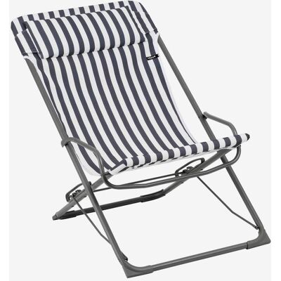 Lafuma Mobilier Transaswing Klappstuhl schwarz weiß Lafuma Mobilier Transaswing Klappstuhl schwarz weiß
