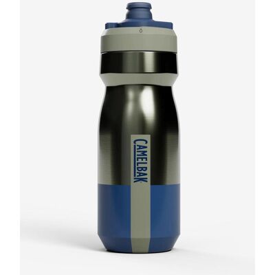 Camelbak Podium Steel Bike Flasche 530 ml grau blau Camelbak Podium Steel Bike Flasche 530 ml grau blau