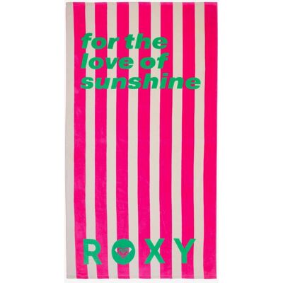 Roxy Trouble In Town Damen Handtuch rosa weiß grün female Roxy Trouble In Town Damen Handtuch rosa weiß grün female
