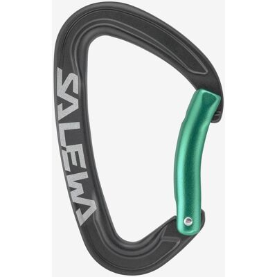Salewa Ortles Gebogener Karabiner Schwarz - Kletterkarabiner Salewa Ortles Gebogener Karabiner Schwarz - Kletterkarabiner