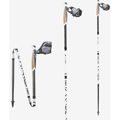 TSL Outdoor Trail Carbon 4 Magnetic Cork Trailstöcke weiß schwarz (Paar) - 110 unisex TSL Outdoor Trail Carbon 4 Magnetic Cork Trailstöcke weiß schwarz (Paar) - 110 unisex