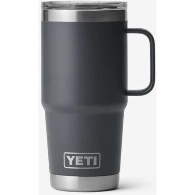 YETI Coolers YETI Rambler Travel 20 OZ (600 ml) Thermobecher grau kohlefarben YETI Coolers YETI Rambler Travel 20 OZ (600 ml) Thermobecher grau kohlefarben