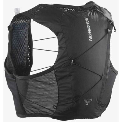 Salomon Active Skin 4 Trinkweste metallisch-schwarz - S unisex Salomon Active Skin 4 Trinkweste metallisch-schwarz - S unisex
