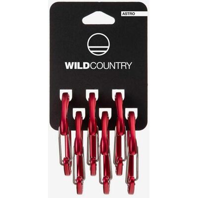 Wild Country Astro 6er-Set - Kletterkarabiner Wild Country Astro 6er-Set - Kletterkarabiner