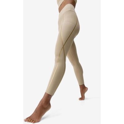 Born Living Yoga Damen Leggings Gold beige-golden - S female Born Living Yoga Damen Leggings Gold beige-golden - S female
