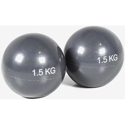 Olive O'live 1,5 kg Tono Ball grau (2 Stück) Olive O'live 1,5 kg Tono Ball grau (2 Stück)